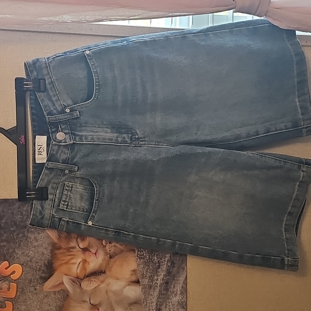 Blue Denim Lady Junior Jorts